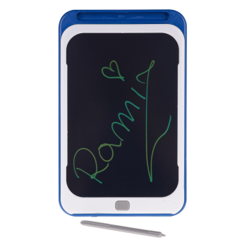 Podręczny Tablet 10' do Rysowania dla dzieci 3+ Niebieski + Rysik + Kolorowe rysunki